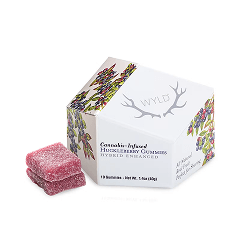 WYLD Huckleberry Hybrid gummies